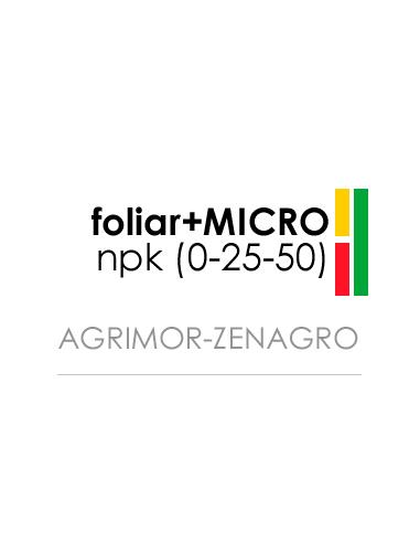 FOLIAR (0-25-50) + MICROS · AGRIMOR